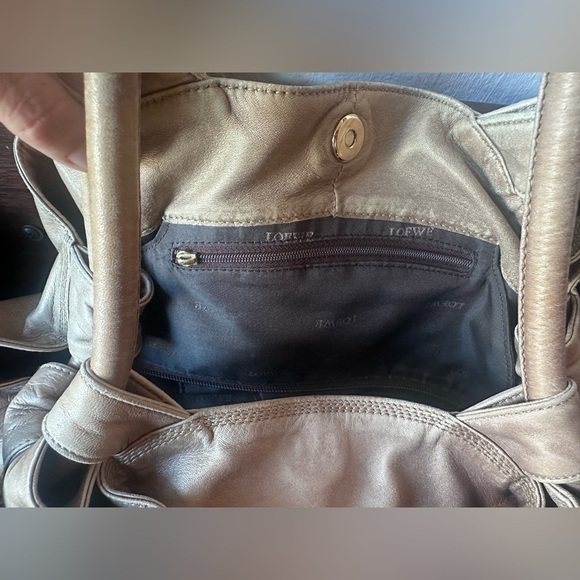 LOEWE Handbag Nappa Aire Leather Gold - Picture 10 of 16